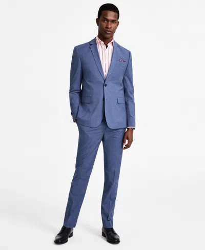 Nick Graham Men's Slim-fit Stretch Suit In Light Blue