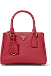 PRADA Galleria Baby textured-leather tote