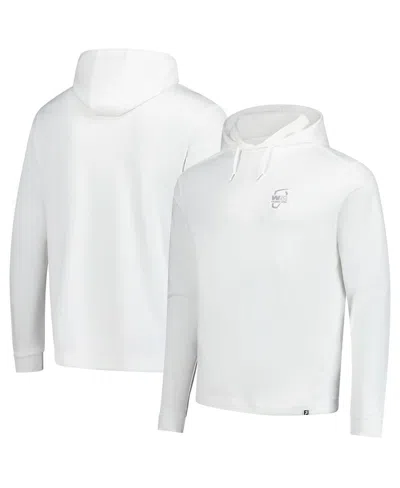 Footjoy Men's White 2025 Wm Phoenix Open Lightweight Pullover Hoodie In White