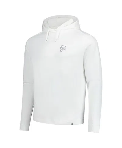 Footjoy Men's White 2025 Wm Phoenix Open Lightweight Pullover Hoodie In White