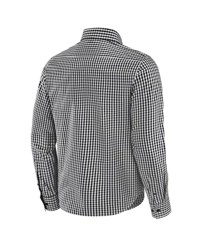 J. Palmer Men's Black Philadelphia Eagles Dual Threat Long Sleeve Button-up Shirt In Black