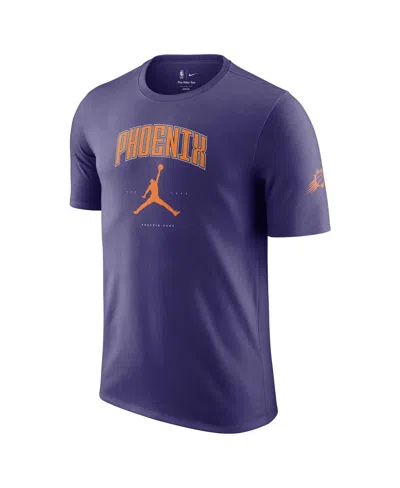 Jordan Men's And Women'sâ Purple Phoenix Suns Essential Cities T-shirt In Purple