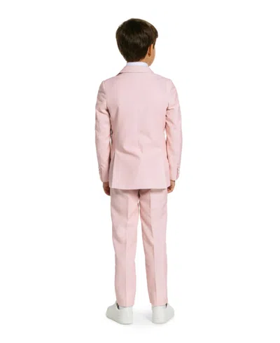 Opposuits Little Boys 3-piece Solid Suit Set In Pink