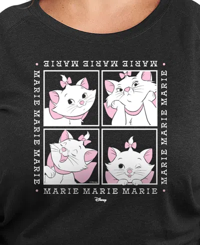 Hybrid Apparel Plus Size The Aristocrats Marie Graphic Pullover T-shirt In Black