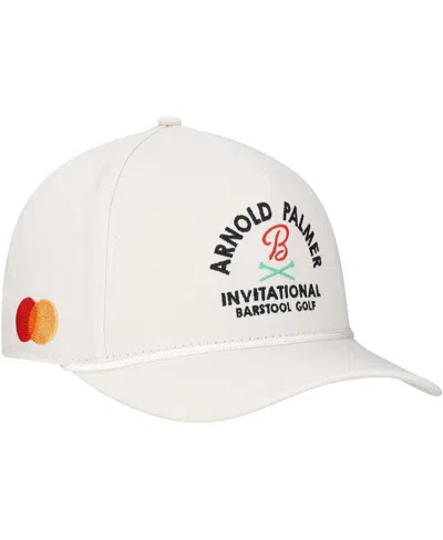 Barstool Golf Men's And Women's Cream Arnold Palmer Invitational Adjustable Rope Hat