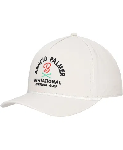 Barstool Golf Men's And Women's Cream Arnold Palmer Invitational Adjustable Rope Hat