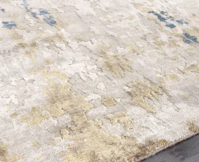 Exquisite Rugs Laureno 4342 Area Rug, 4' X 6' In Beige,gold