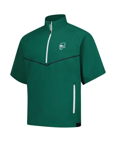 Footjoy Men's Forest Green Wm Phoenix Open Zephyr Wind-shirt In Green