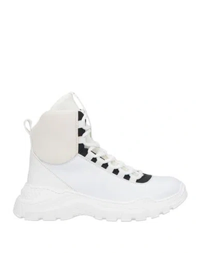 Marni Toddler Girl Sneakers White Size 10c Leather, Textile Fibers In White