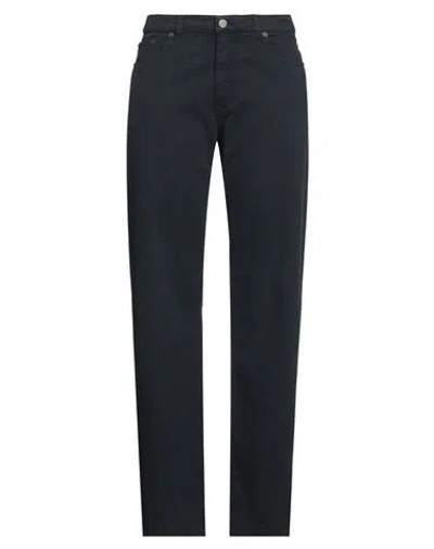 Massimo Alba Woman Pants Navy Size 29 Cotton, Cashmere, Elastane In Navy