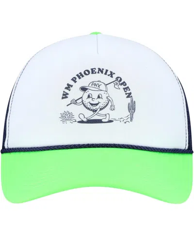 Ahead Men's And Women's White Wm Phoenix Open Pipeline Rope Adjustable Hat In White