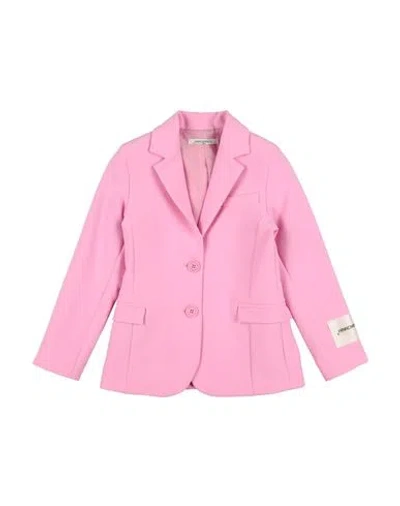 Hinnominate Toddler Girl Blazer Pink Size 6 Polyester, Elastane In Pink