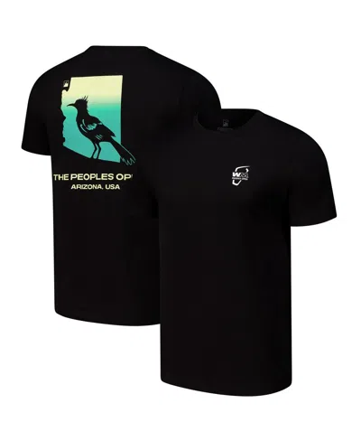 Flomotion Men's And Women's Black Wm Phoenix Open Arizona Runner T-shirt