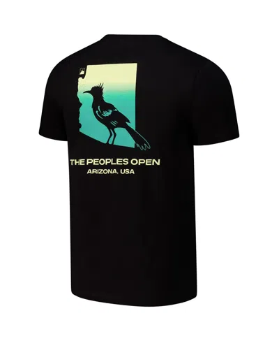 Flomotion Men's And Women's Black Wm Phoenix Open Arizona Runner T-shirt