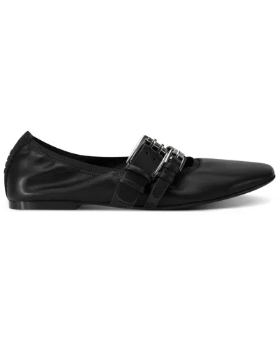 Dkny Women's Dade Almond Toe Ballet Flats In Black