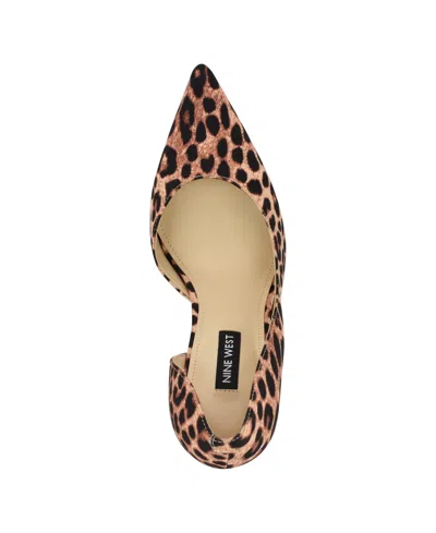 Nine West Women's Folowe D'orsay Stiletto Pumps In Leopard