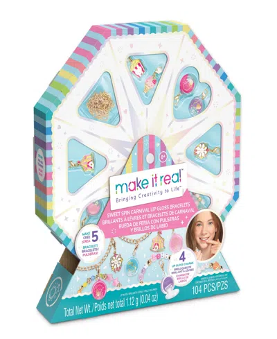 Make It Real Sweet Spin Carnival Lip Gloss Bracelets Kit In Multi Color
