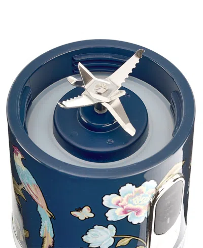 Laura Ashley Cordless Portable Single-serve Smoothie Maker In Elveden Navy
