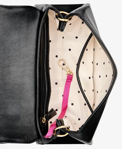 On 34th Kristt Small Solid Top Handle Crossbody, Exclusively At Macy's In Black