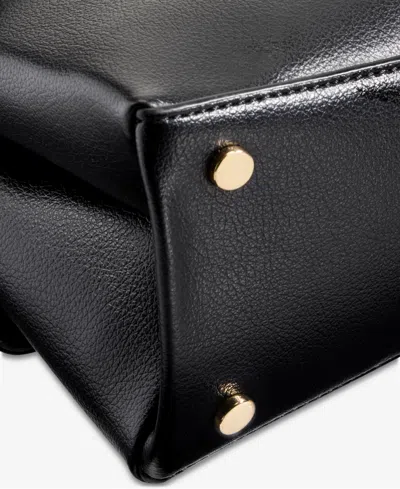 On 34th Kristt Small Solid Top Handle Crossbody, Exclusively At Macy's In Black
