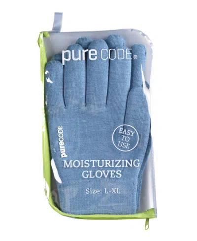 Purecode Moisturizing Gel Gloves In Denim