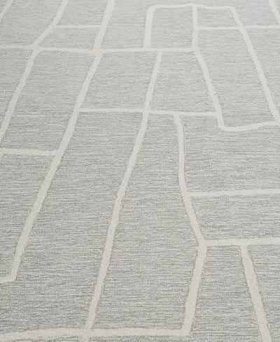 Exquisite Rugs Tangiers 6872 Area Rug, 6' X 9' In Blue,ivory