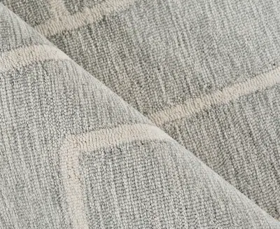 Exquisite Rugs Tangiers 6872 Area Rug, 6' X 9' In Blue,ivory