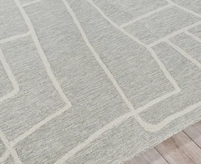 Exquisite Rugs Tangiers 6872 Area Rug, 8' X 10' In Blue,ivory