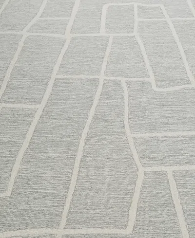 Exquisite Rugs Tangiers 6872 Area Rug, 8' X 10' In Blue,ivory