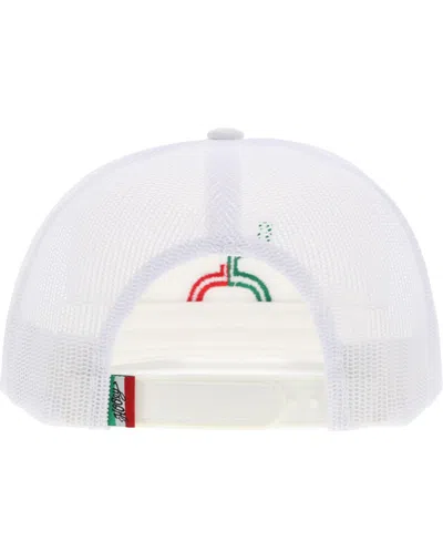 Hooey Men's White Boquillas Snapback Hat In White