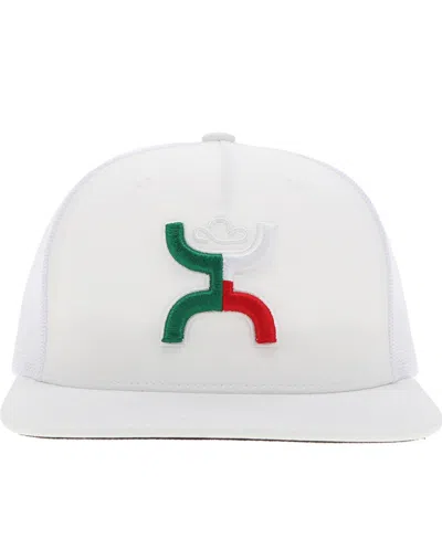 Hooey Men's White Boquillas Snapback Hat In White