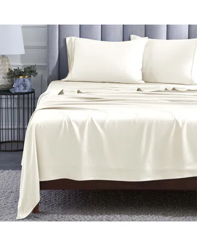 Superior Modal From Beechwood 400 Thread Count Lightweight Cooling Solid Deep  Pocket Bed Sheet Set