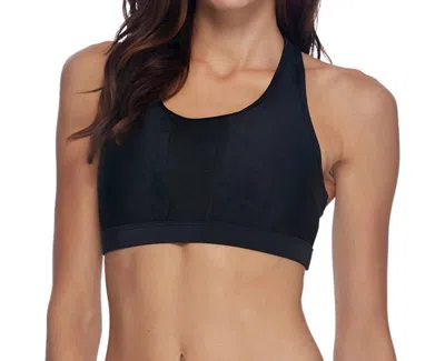 Body Glove Hang Tight High Impact Sports Bra In Black In Black