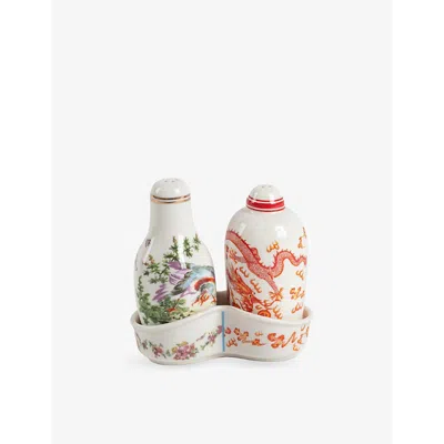 Seletti Hybrid Thea Spices Shaker Set In White
