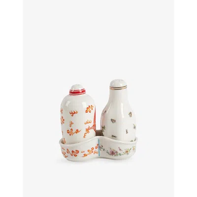 Seletti Hybrid Thea Spices Shaker Set In White