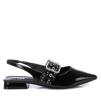 Xti Women's Slingback Flat Shoes In Black In Black