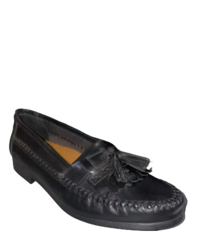 Giorgio Brutini Men's Tassel Weave Loafer In Black