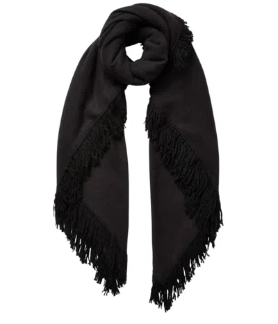 Jane Carr Women's Chalet Square Scarf In Black In Black
