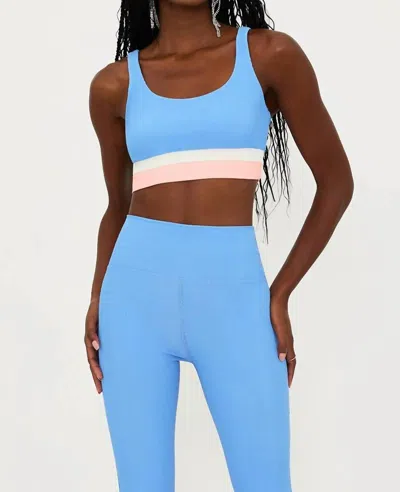 Beach Riot Mackenzie Top Alps Colorblock In Blue