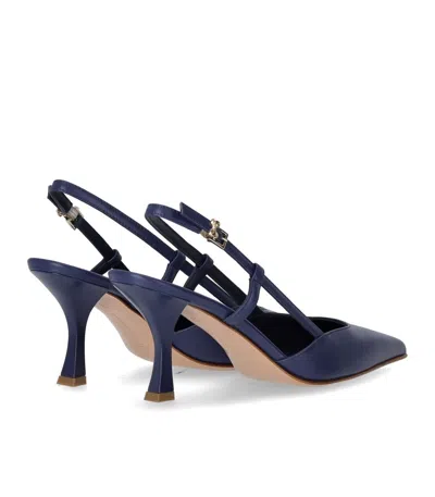 Sergio Levantesi Kate Blue Slingback Pump In Blue
