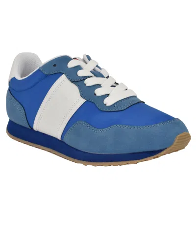 Tommy Hilfiger Women's Cameo Retro Lace-up Sneakers In Blue