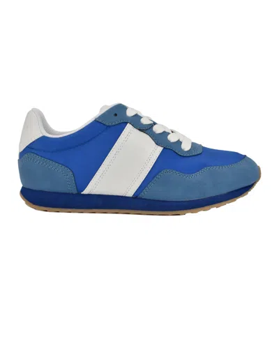 Tommy Hilfiger Women's Cameo Retro Lace-up Sneakers In Blue