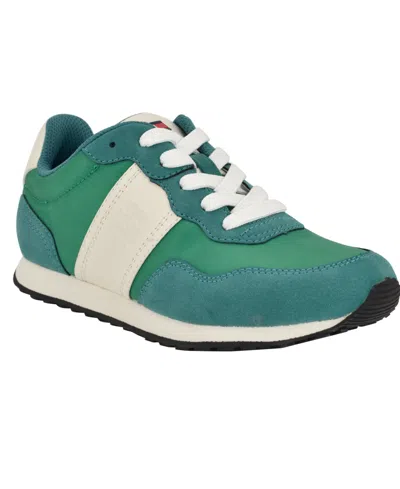 Tommy Hilfiger Women's Cameo Retro Lace-up Sneakers In Green