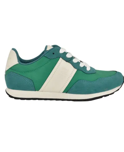 Tommy Hilfiger Women's Cameo Retro Lace-up Sneakers In Green