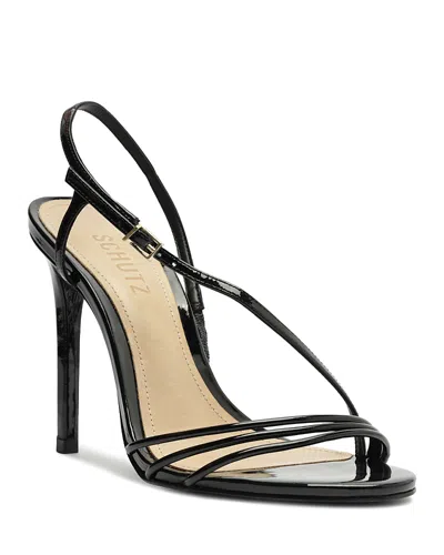 Schutz Inez Slingback Sandal In Black
