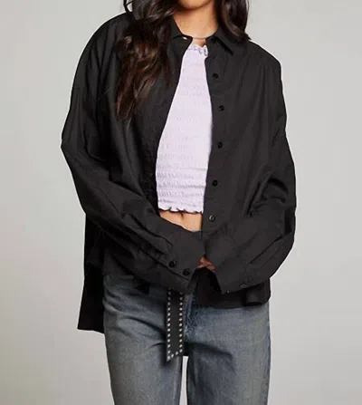 Chaser The Ezra Shirt In Black In Black
