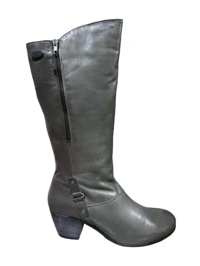 Eric Michael Women's Sweden High Boots In Grey In Grey