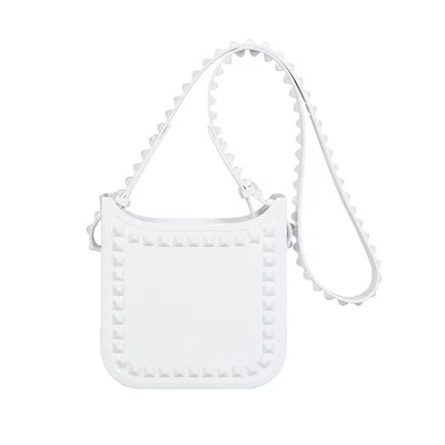 Carmen Sol Lisa Small Crossbody In White