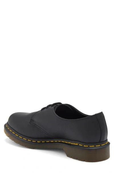 Dr. Martens Black 1461 Quad Oxfords In Black Polished Smooth