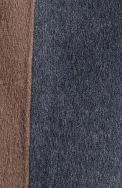 Rails Lore Two-tone Wool Blend Coat In Charcoal Mink Mix